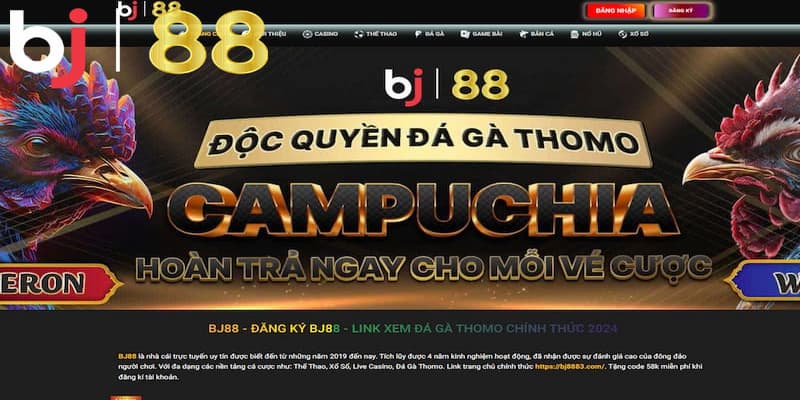 Nhà Cái BJ88 – Sân Chơi Giải Trí Nhận Thưởng Lớn Hàng Đầu 3 Tiêu chí để BJ88 trở thành nhà cái hàng đầu