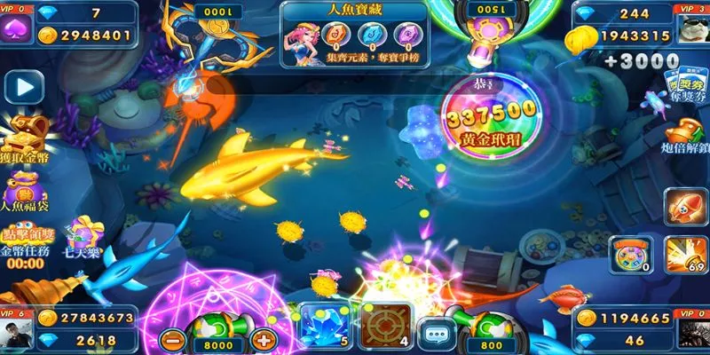 Trò Chơi Bắn Cá Jackpot Vô Cùng Ấn Tượng Tại Nhà Cái 789bet 3 Đa dạng hệ thống jackpot trong game