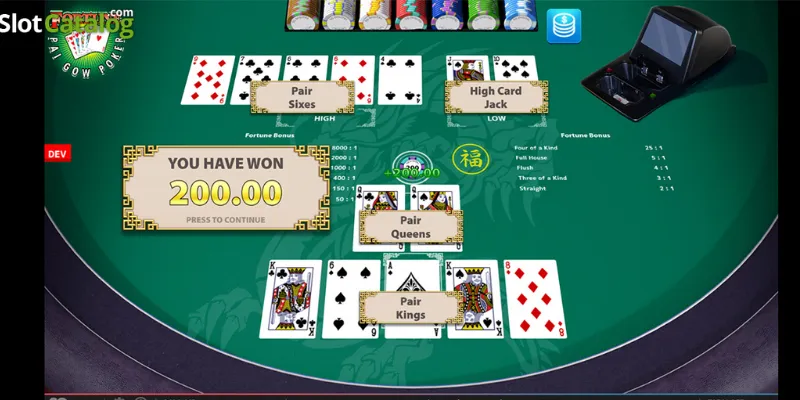 Cách chơi Pai Gow Poker - Chiến thuật đánh hiệu quả nhất 4 Cách chơi Pai Gow Poker để nâng cao khả năng thắng?